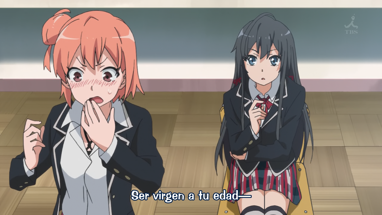 Yahari Ore no Seishun Love Come wa Machigatteiru (Sense the anime)